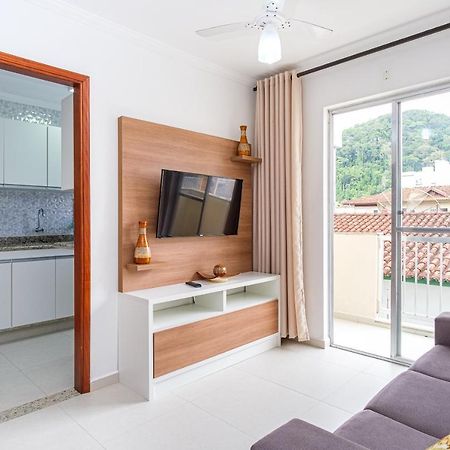 Apartamento A 100 Metros Da Praia - 01 Dormitorio - Edificio Agua Viva Ubatuba Kültér fotó