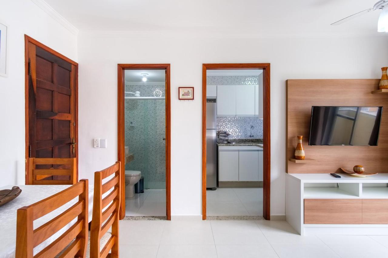 Apartamento A 100 Metros Da Praia - 01 Dormitorio - Edificio Agua Viva Ubatuba Kültér fotó