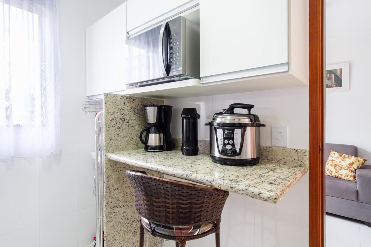 Apartamento A 100 Metros Da Praia - 01 Dormitorio - Edificio Agua Viva Ubatuba Kültér fotó