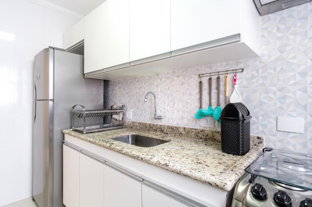 Apartamento A 100 Metros Da Praia - 01 Dormitorio - Edificio Agua Viva Ubatuba Kültér fotó