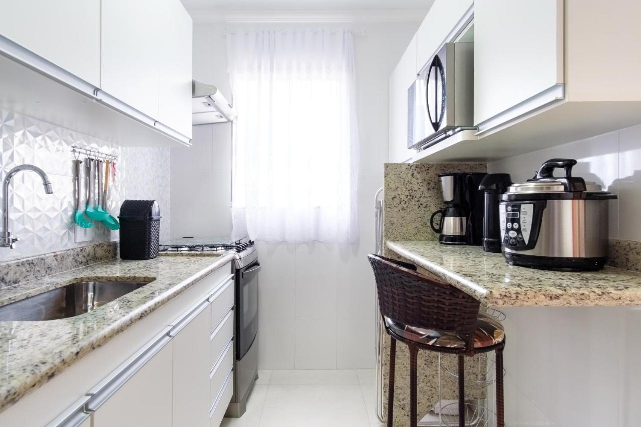 Apartamento A 100 Metros Da Praia - 01 Dormitorio - Edificio Agua Viva Ubatuba Kültér fotó