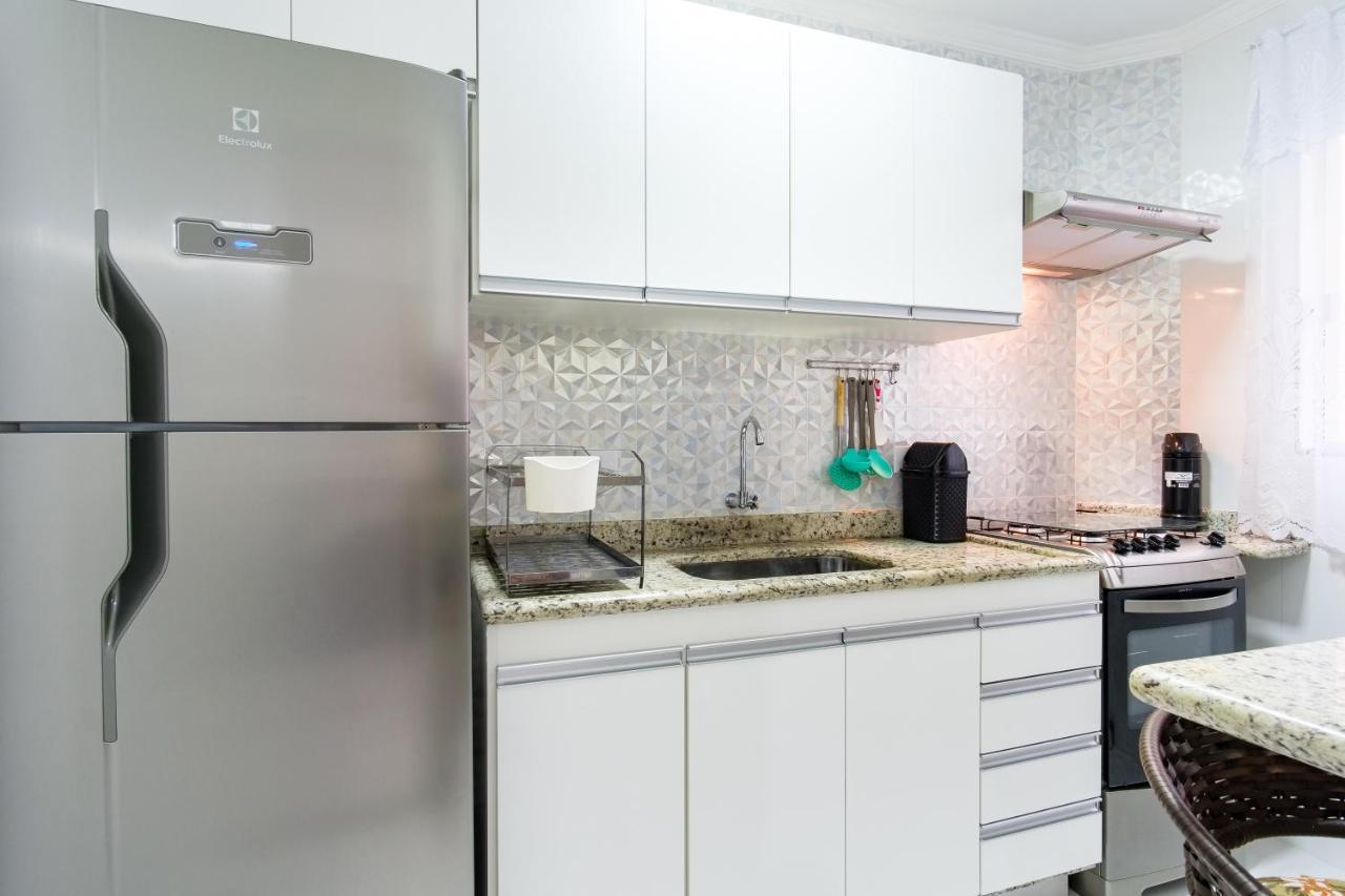 Apartamento A 100 Metros Da Praia - 01 Dormitorio - Edificio Agua Viva Ubatuba Kültér fotó