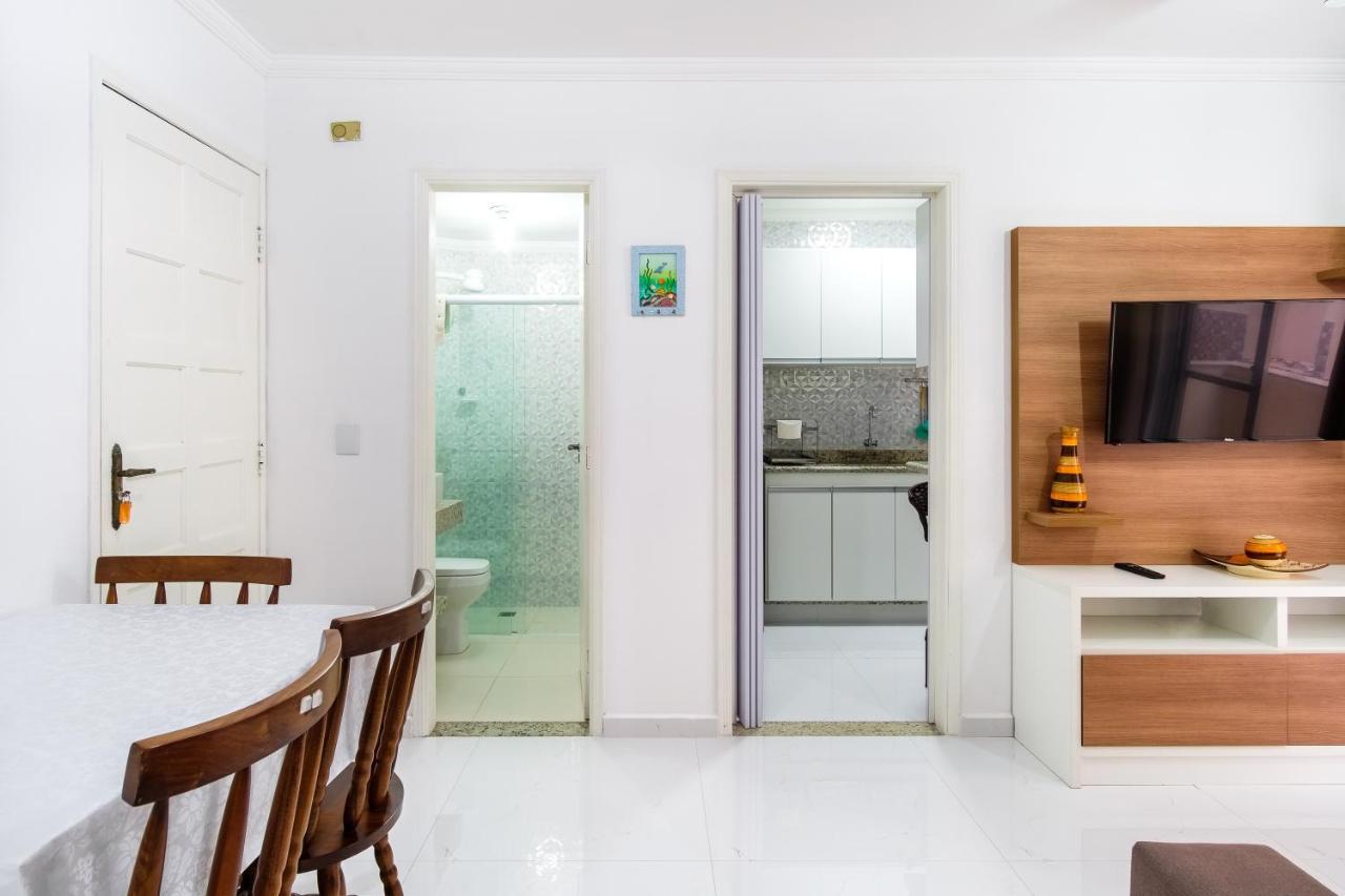 Apartamento A 100 Metros Da Praia - 01 Dormitorio - Edificio Agua Viva Ubatuba Kültér fotó