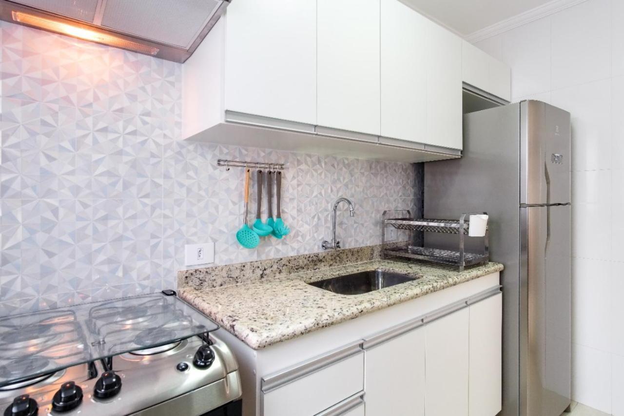 Apartamento A 100 Metros Da Praia - 01 Dormitorio - Edificio Agua Viva Ubatuba Kültér fotó