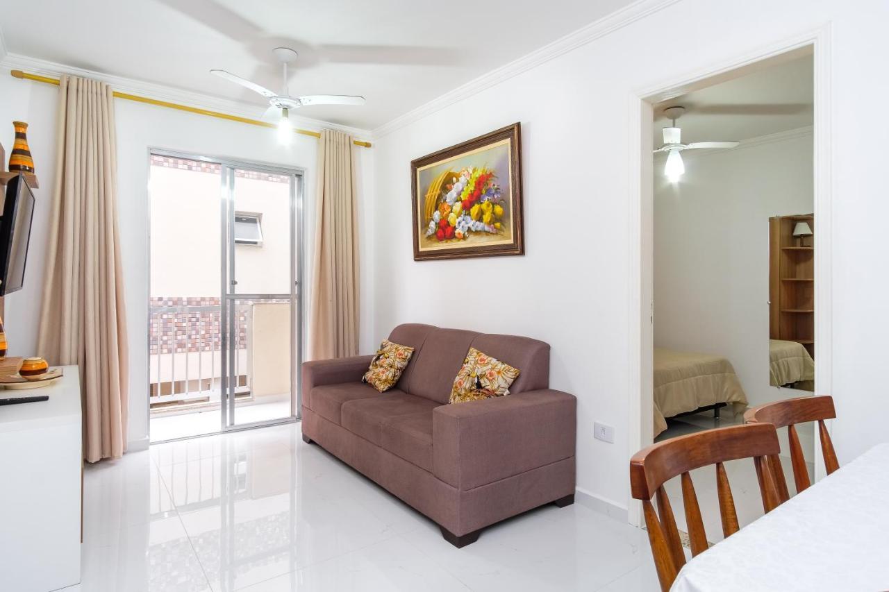 Apartamento A 100 Metros Da Praia - 01 Dormitorio - Edificio Agua Viva Ubatuba Kültér fotó