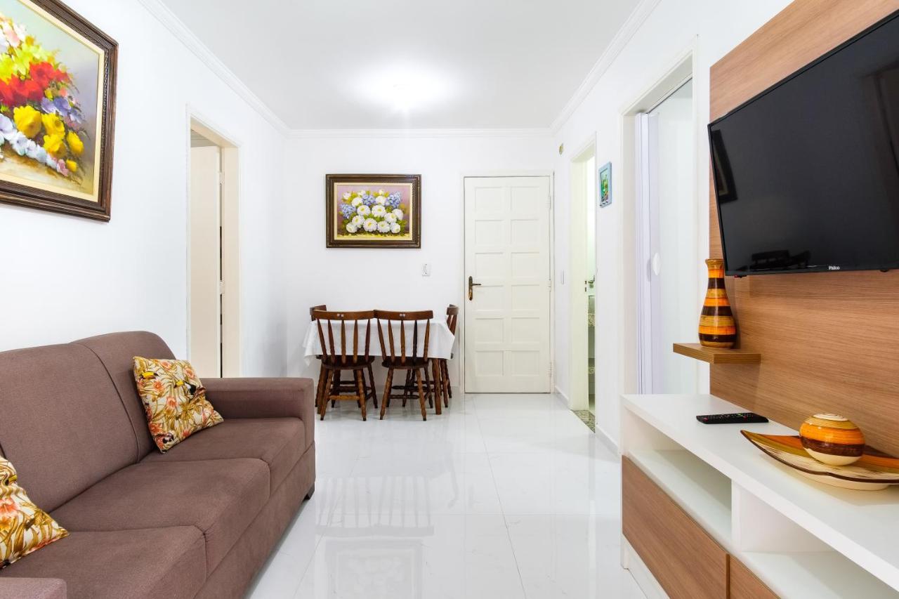 Apartamento A 100 Metros Da Praia - 01 Dormitorio - Edificio Agua Viva Ubatuba Kültér fotó