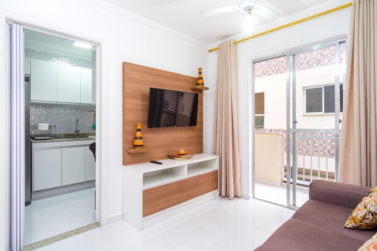 Apartamento A 100 Metros Da Praia - 01 Dormitorio - Edificio Agua Viva Ubatuba Kültér fotó