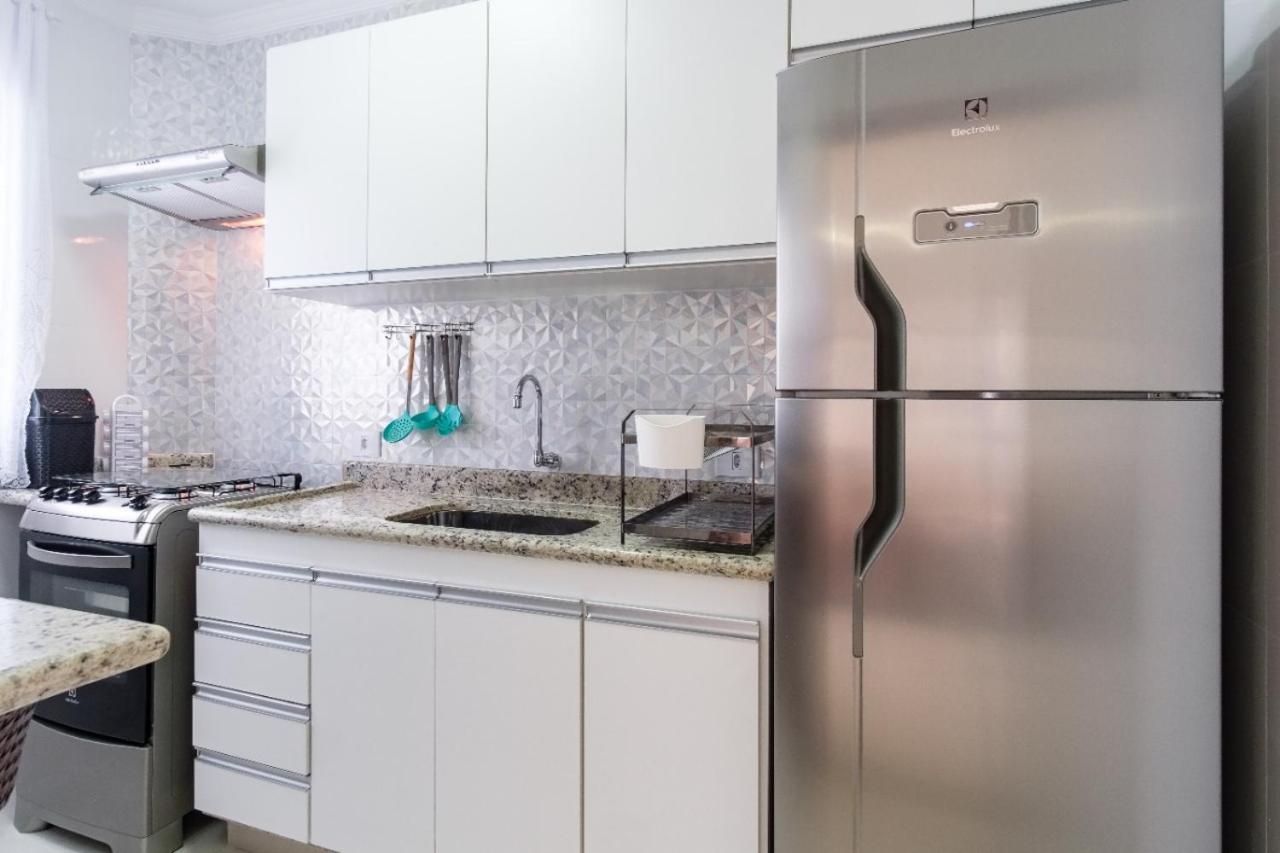 Apartamento A 100 Metros Da Praia - 01 Dormitorio - Edificio Agua Viva Ubatuba Kültér fotó